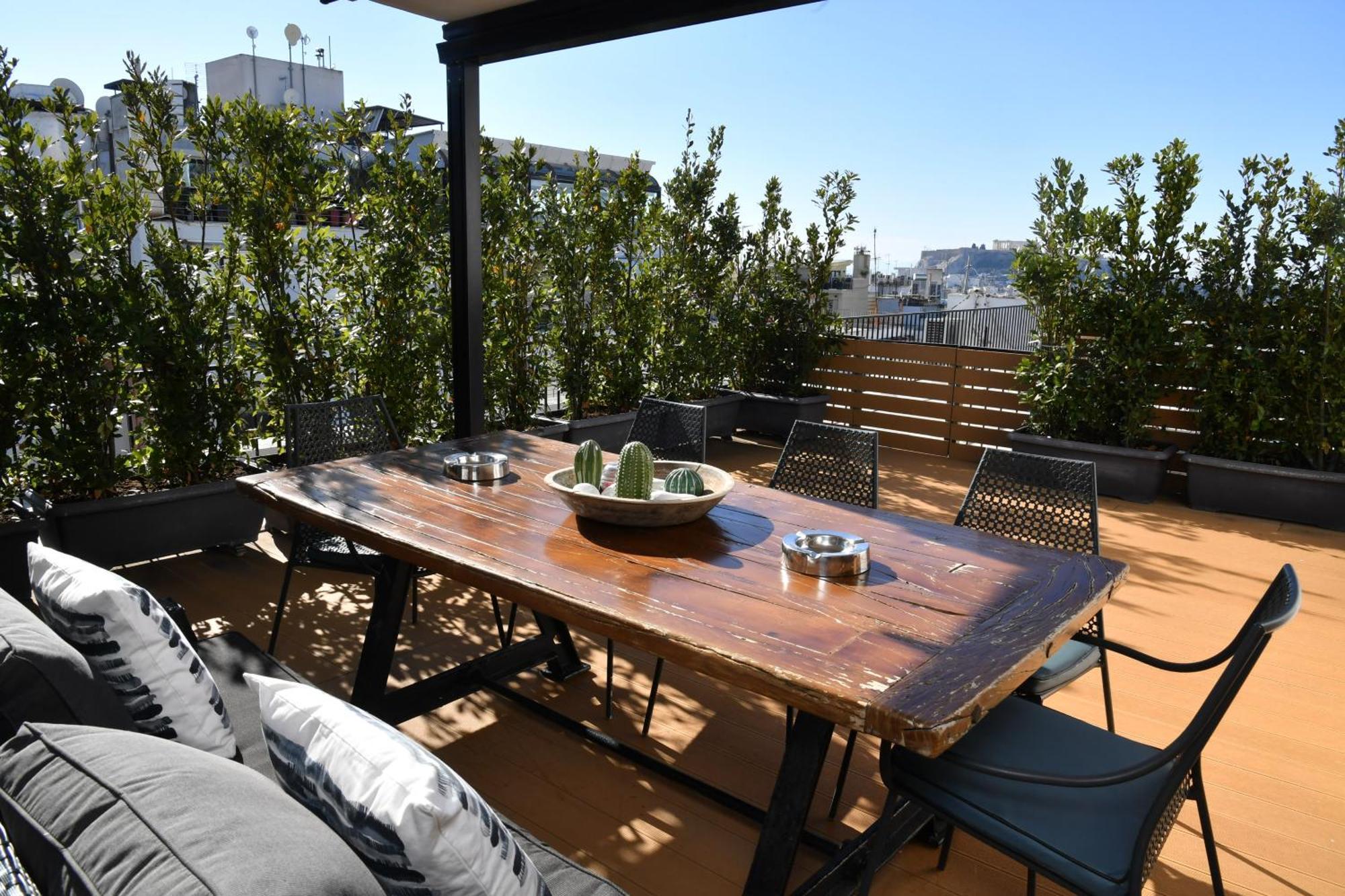 Luxurious Loft With Breathtaking Acropolis View Apartment Athens Exterior photo