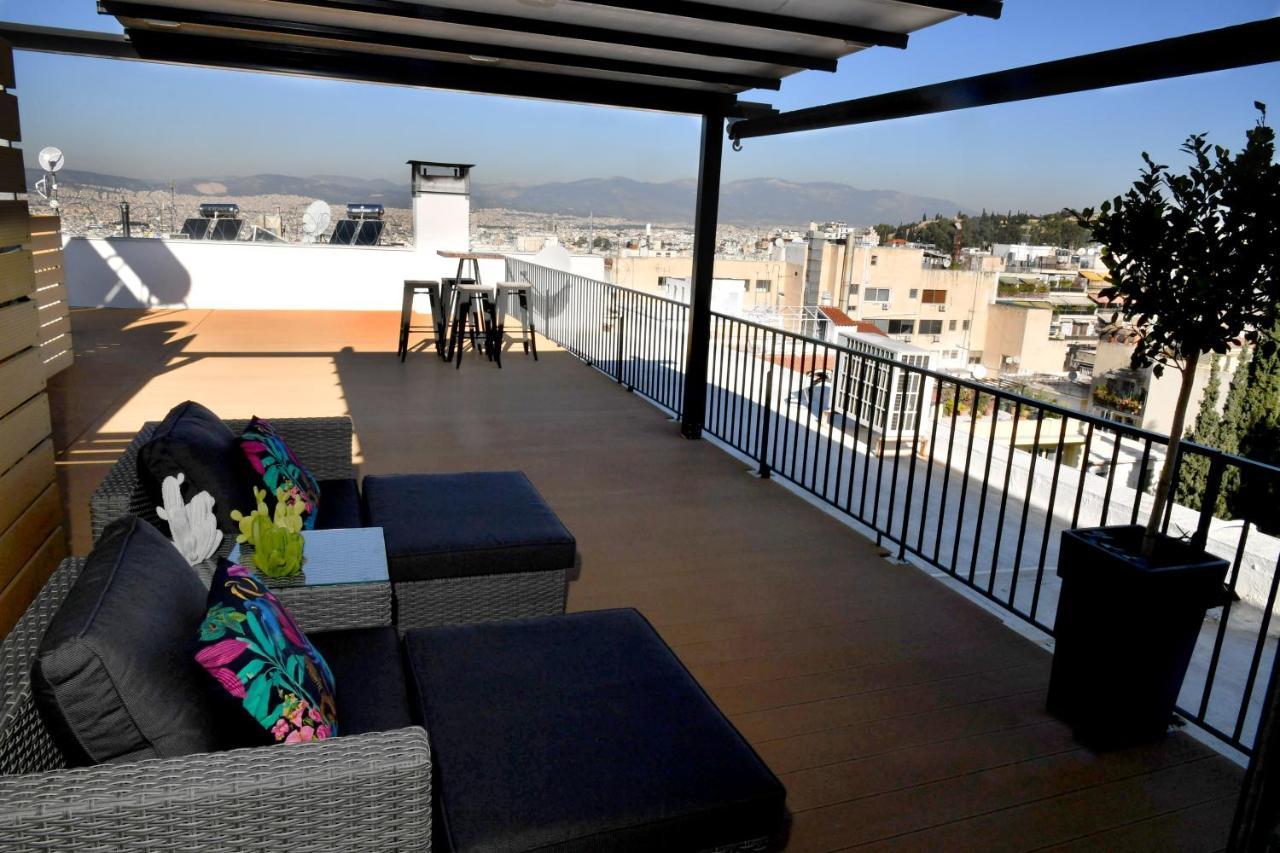 Luxurious Loft With Breathtaking Acropolis View Apartment Athens Exterior photo